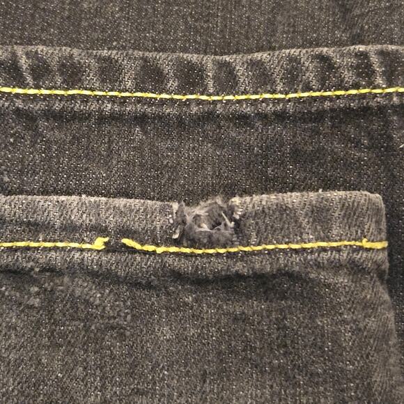 Vintage Coogi Jeans Size 40x32 Embroidered Indian Headdress Black Denim *read* - Picture 16 of 16